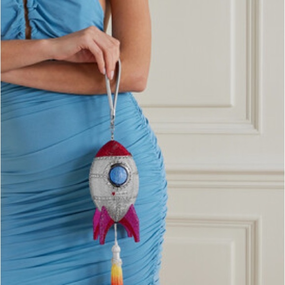 Judith Leiber Rocket Ship Clutch Bag - Picture 3 of 4